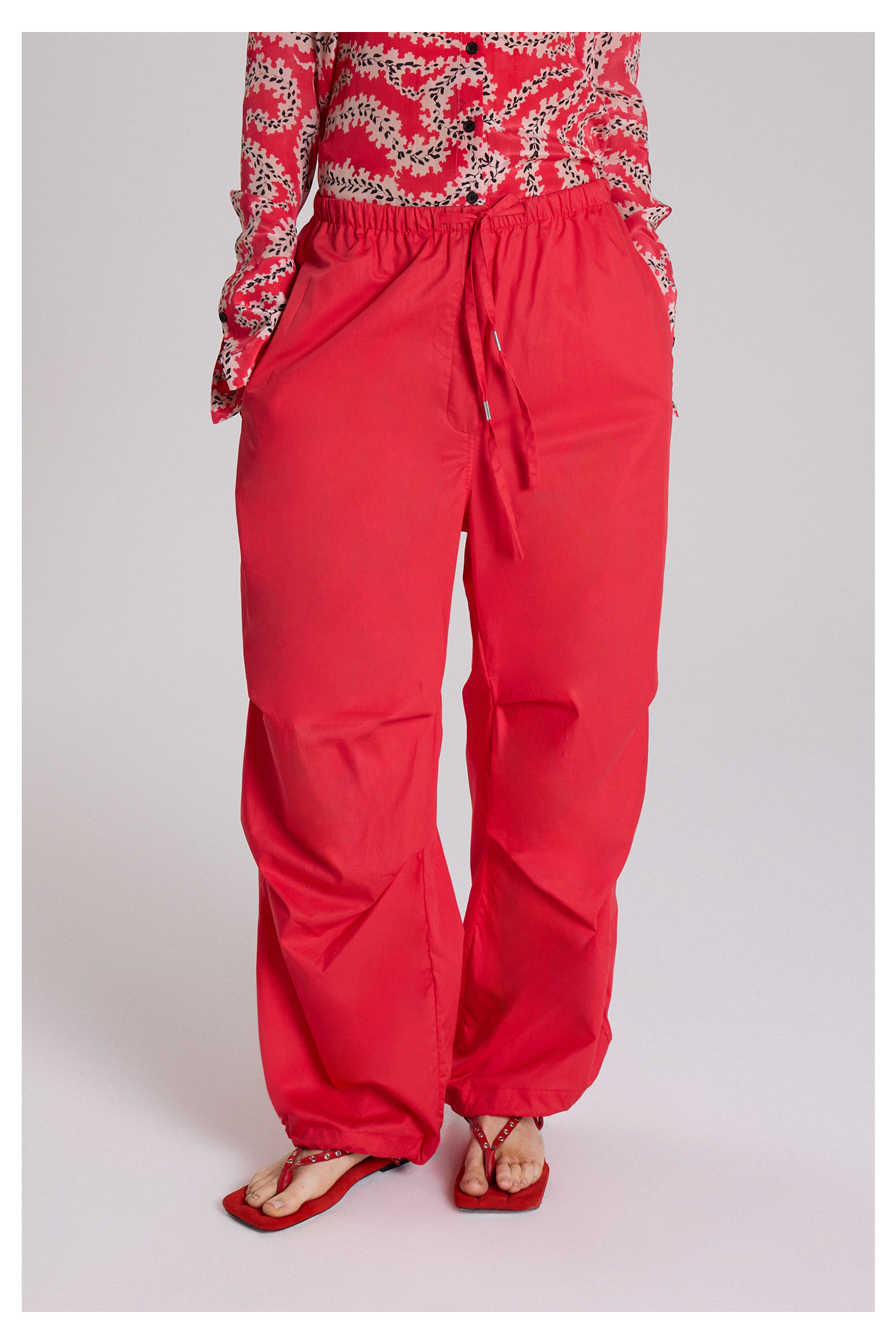 PANTALON ANANAS ROJO