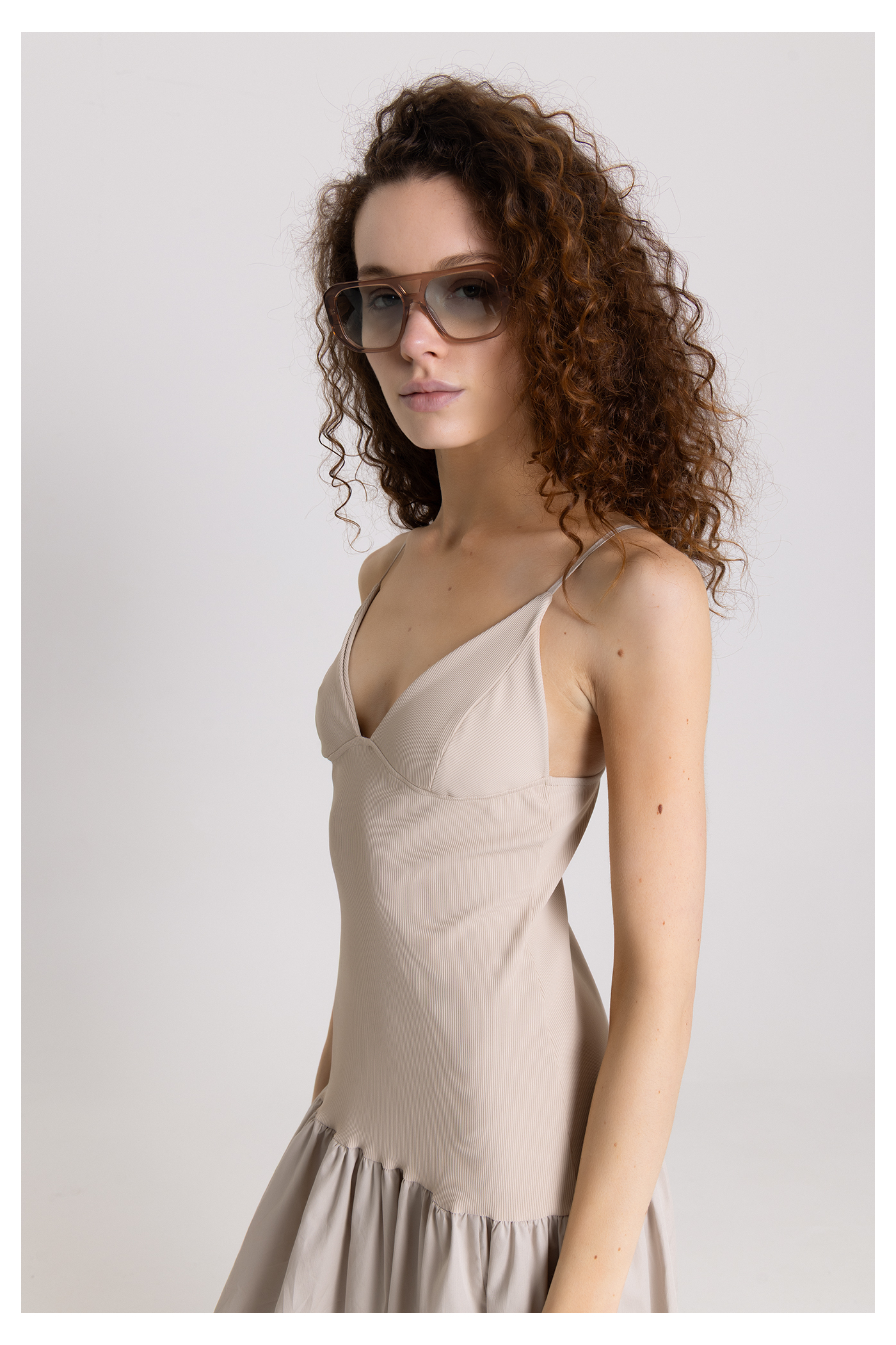 VESTIDO OSTREA CEMENTO
