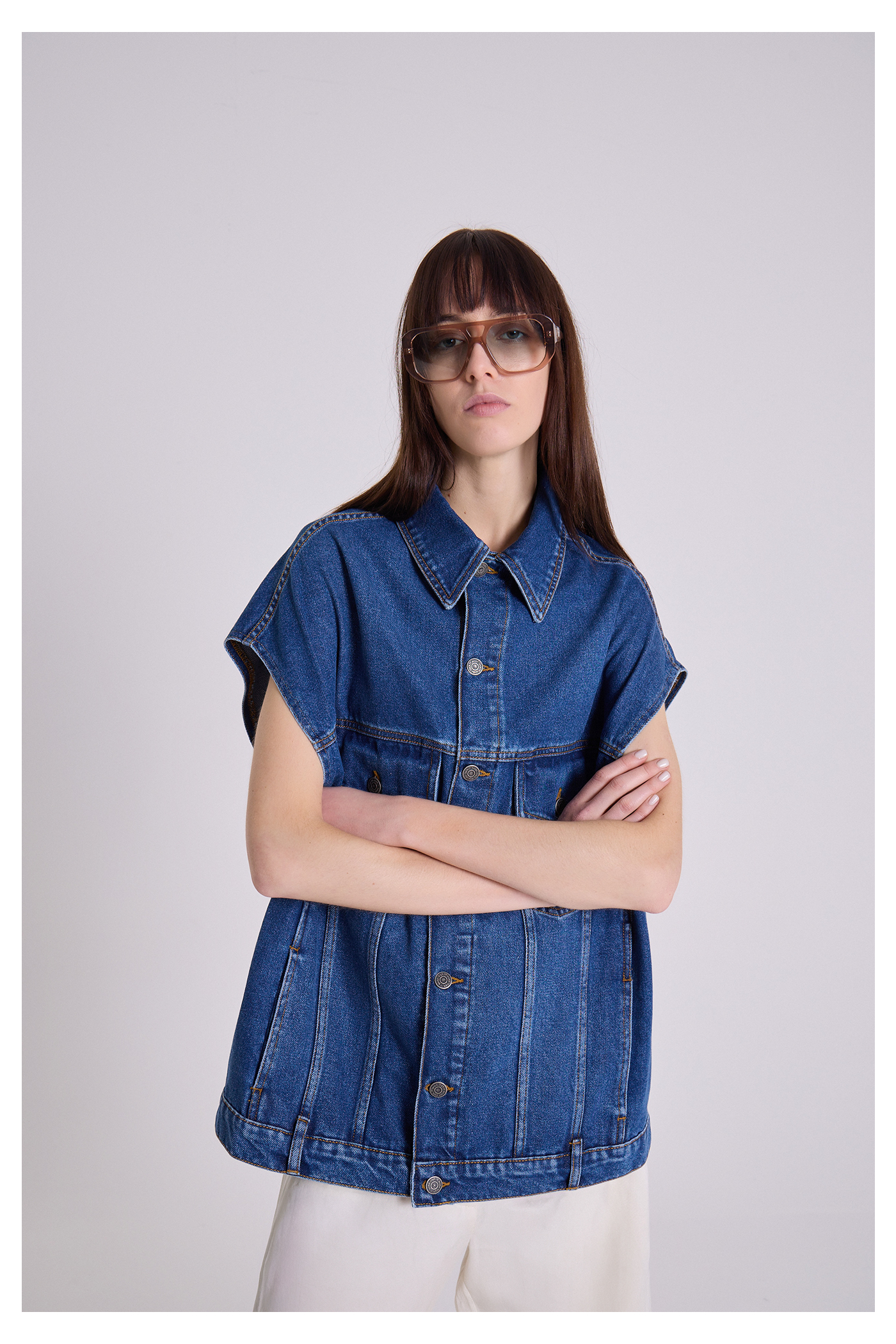 CHALECO MANLY AZUL