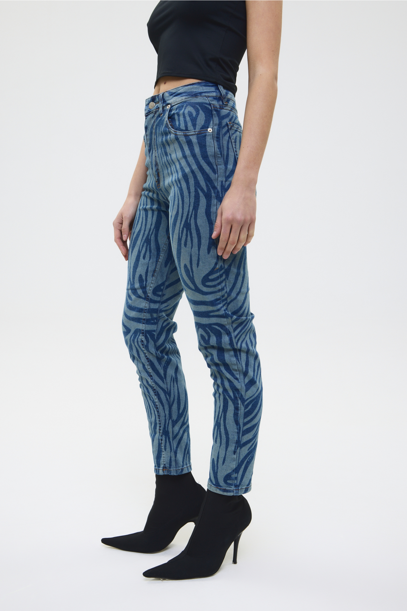 SKINNY ZEBRA AZUL