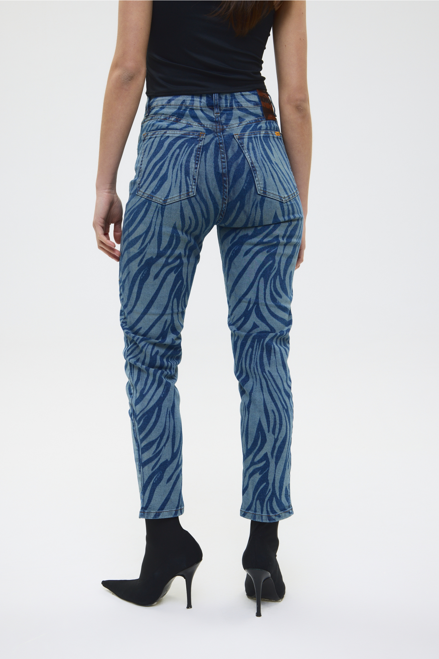 SKINNY ZEBRA AZUL