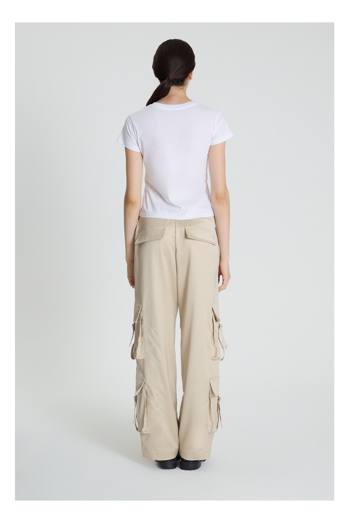 PANTALON CARGO RON BEIGE
