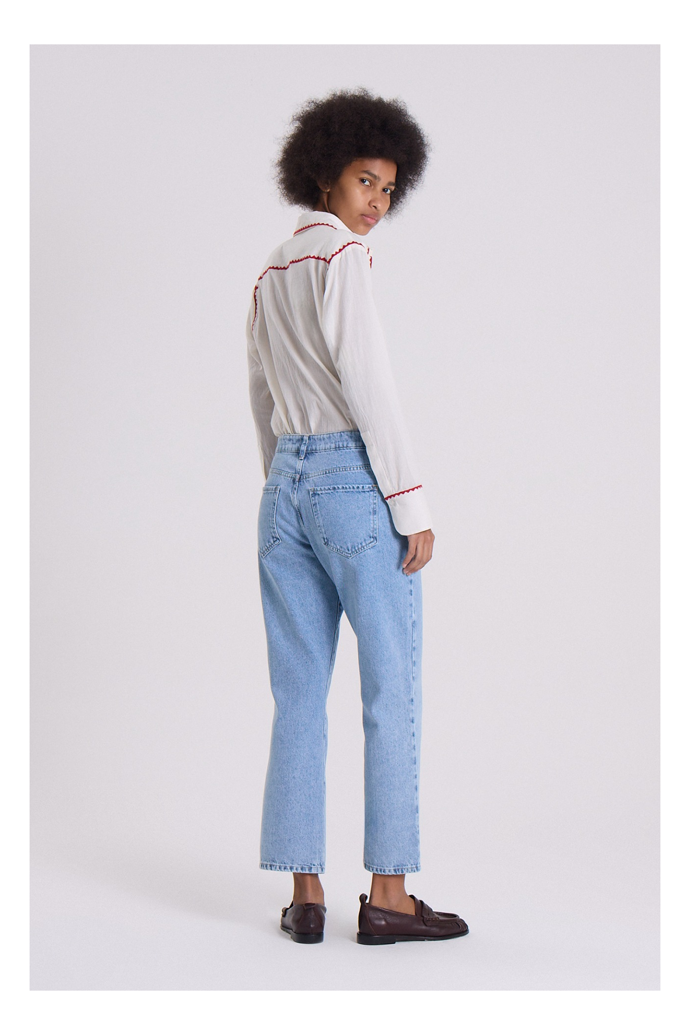 STRAIGHT CROP SYDNEY CELESTE
