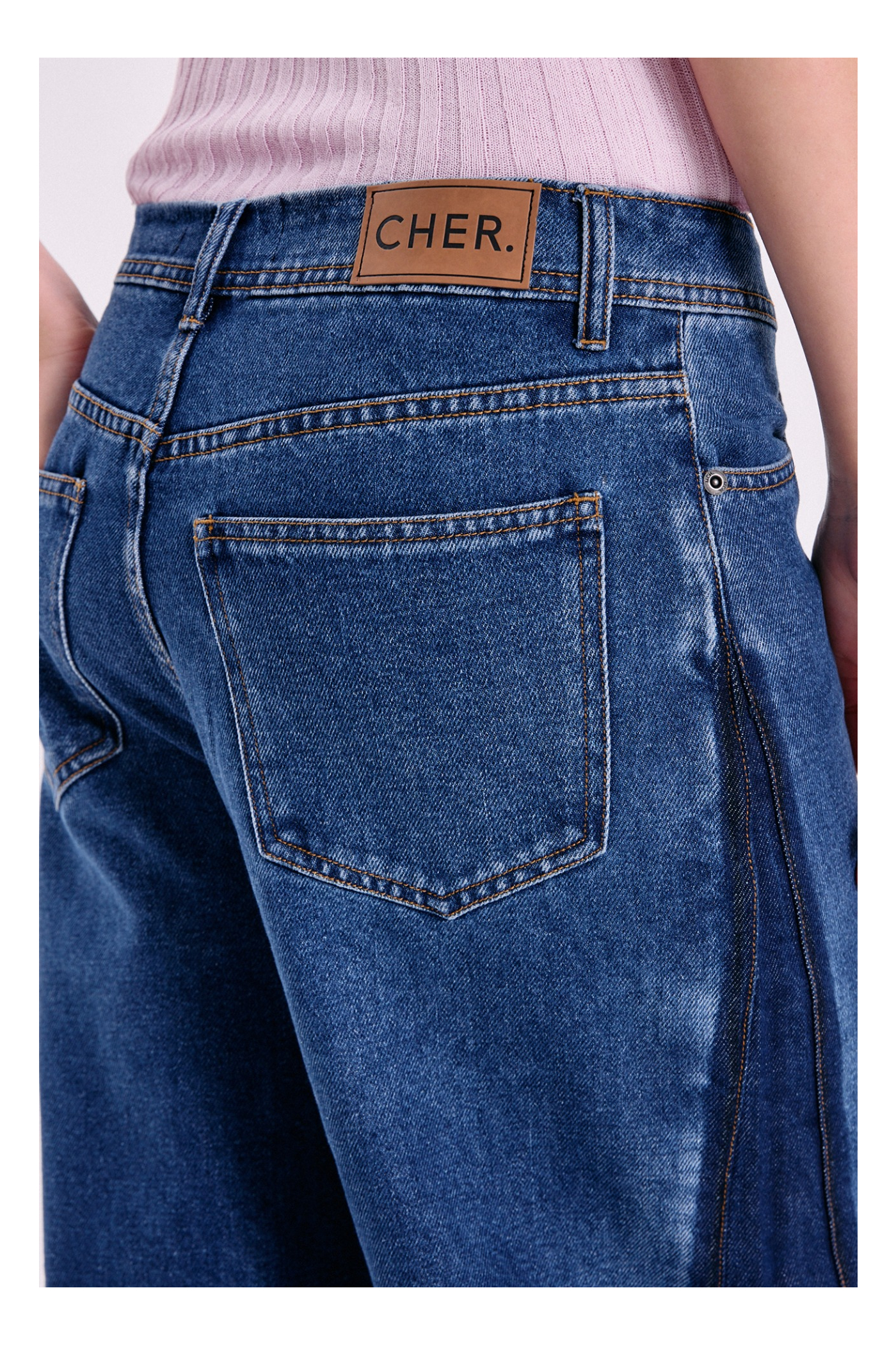 WIDE LEG MANLY AZUL